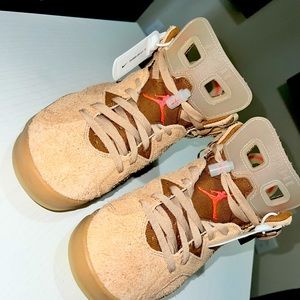Authentic Khaki Travis Scott Jordan 6 “Rare”